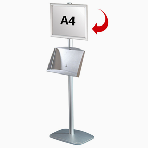 Mini Multistand 5 - Single sided A4 snap frame