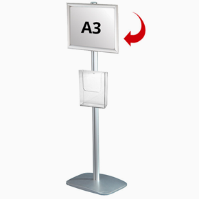 Mini Multistand 3 - Single sided A3 snap frame