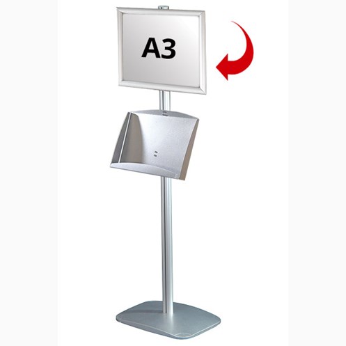 Mini Multistand 5 - Single sided A3 snap frame